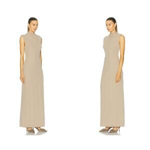 L'Academie by Marianna Ciana Maxi Dress in Beige